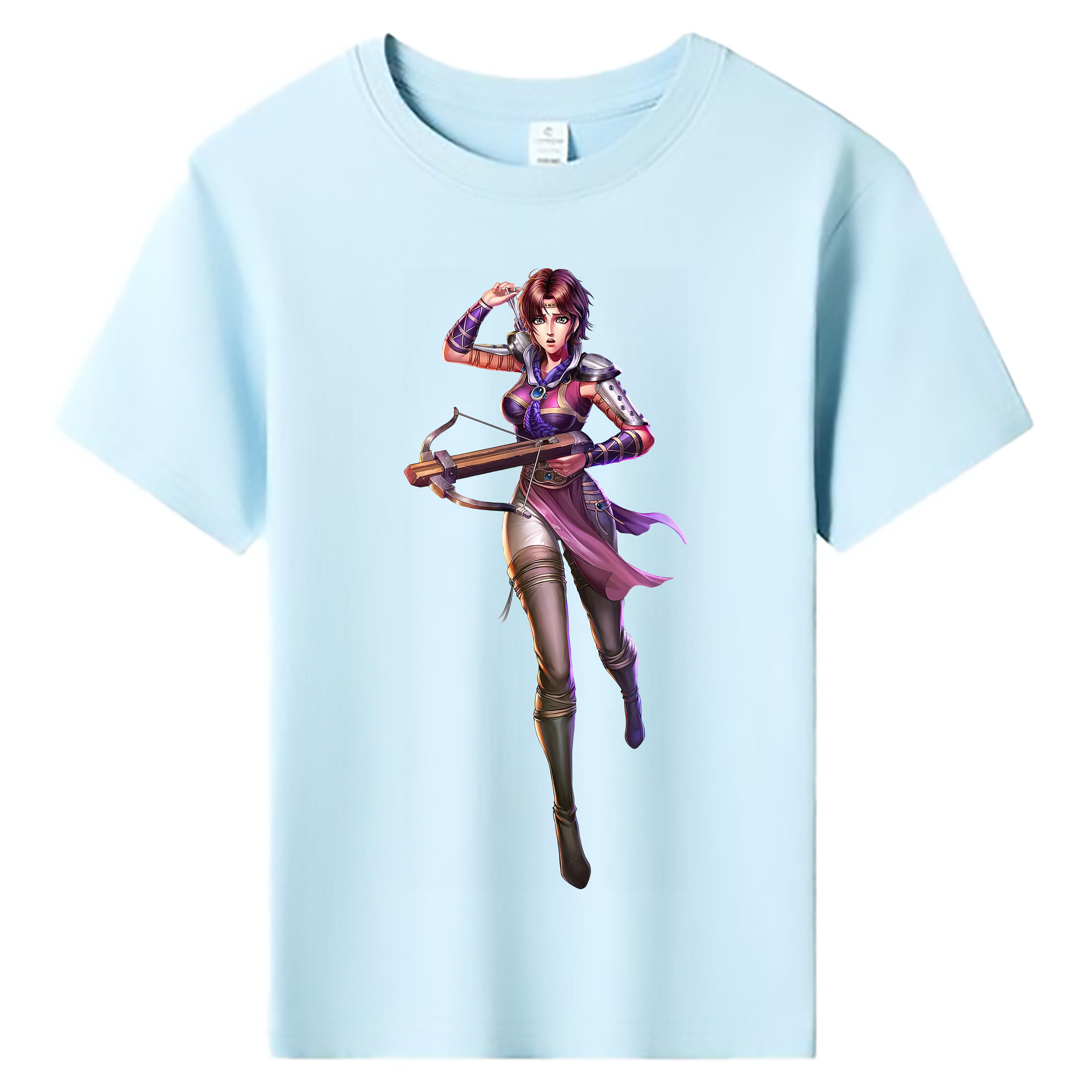 （画像用） 北斗の拳 Fist of the North Star 綿100％キッズTシャツ（フロントプリント）